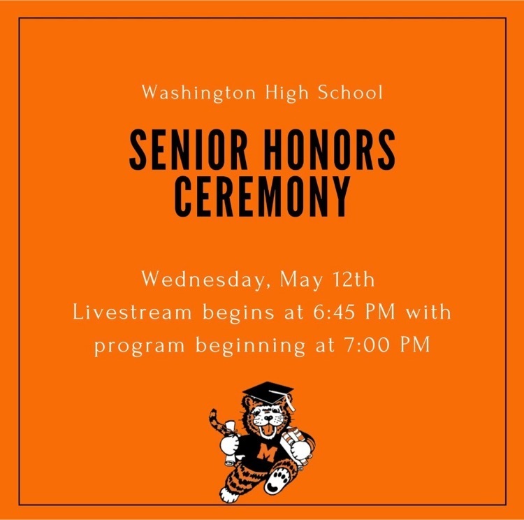 senior honors ceremony graphic with Obie