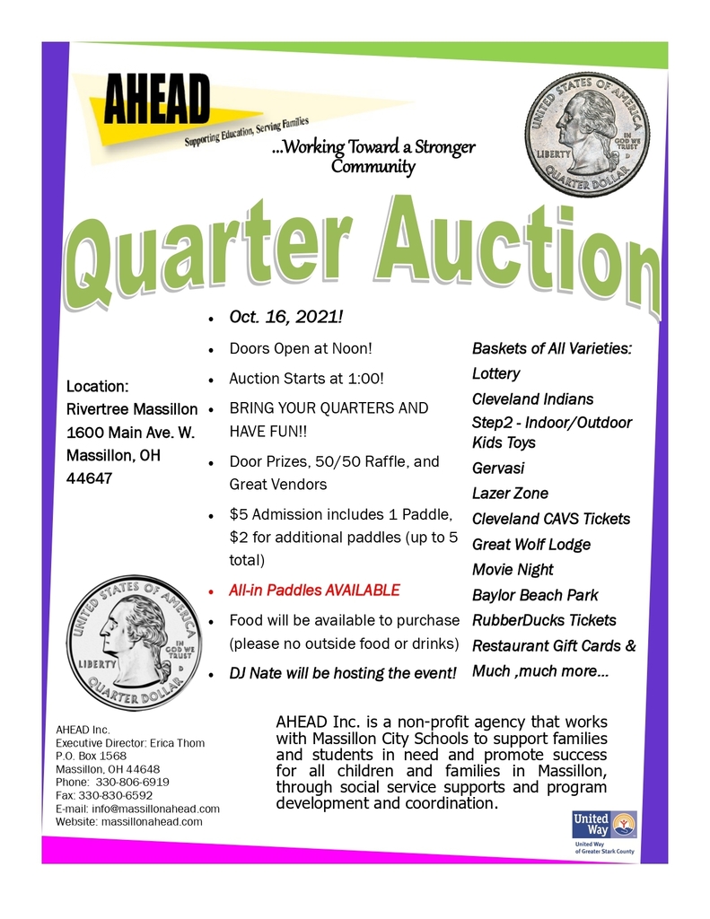 AHEAD Quarter Auction