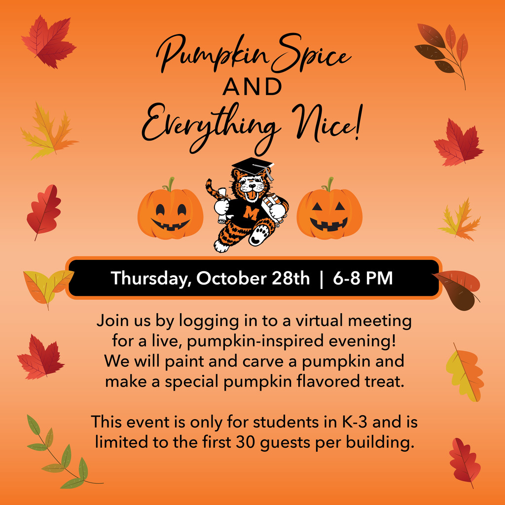 pumpkin spice event graphic