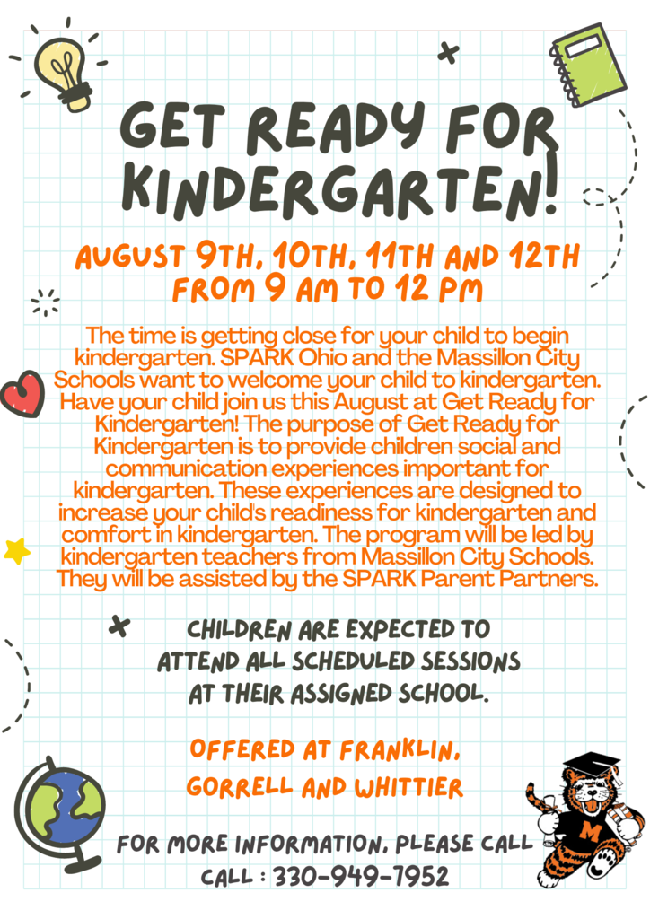 get ready for kindergarten
